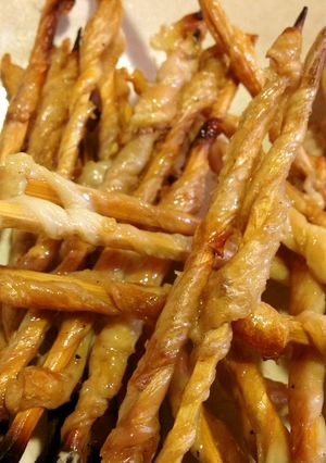 取り合いになる！絶品☆うちの鶏皮串焼き-レシピのメイン写真
