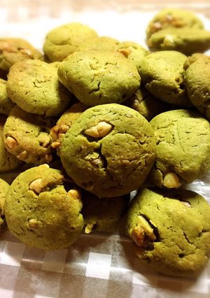 クルミとホワイトチョコの抹茶クッキー-レシピのメイン写真