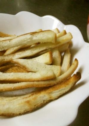 パンの耳のカリカリ焼き-レシピのメイン写真