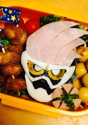 キャラ弁＊仮面ライダーエグゼイド-レシピのメイン写真