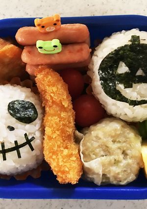 ☆キャラ弁☆ハロウィン 簡単-レシピのメイン写真