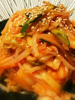 キムチともやしのサッと炒め-レシピのメイン写真