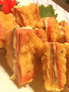 ハムとチーズの天かす揚げ-レシピのメイン写真