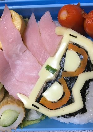 仮面ライダー エグゼイド キャラ弁-レシピのメイン写真
