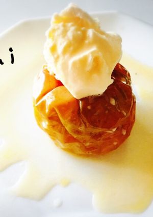 丸ごと焼きりんご-レシピのメイン写真