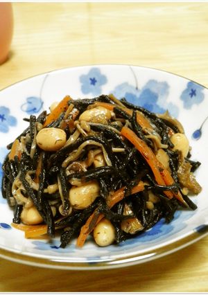 ひじきと大豆の煮物♪-レシピのメイン写真