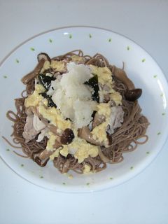炒めそば(冷しゃぶver.)~残り物で!-レシピのメイン写真