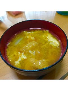 白菜と油揚げの味噌汁-レシピのメイン写真