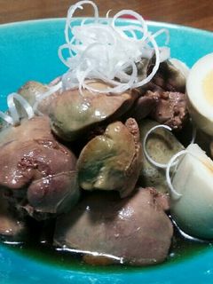 鶏肝煮とハツの焼き鳥-レシピのメイン写真