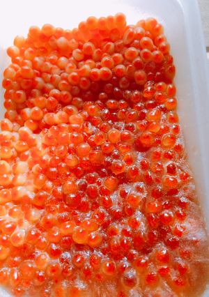 自家製いくらの醤油漬け-レシピのメイン写真