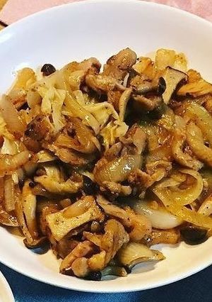 松屋のケイジャンチキン風の炒め物のレシピ-レシピのメイン写真