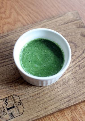 【離乳食初期～】ほうれん草のポタージュ-レシピのメイン写真