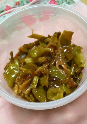 甘辛ボタン胡椒-レシピのメイン写真