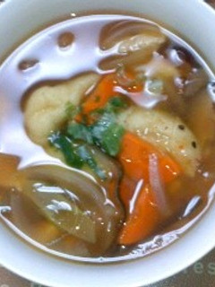 おから入り団子のすいとん-レシピのメイン写真