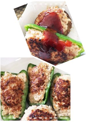簡単！節約！肉詰めピーマン！椎茸でも◯！-レシピのメイン写真