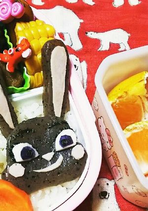 ズートピア★ジュディホップスお弁当❤-レシピのメイン写真