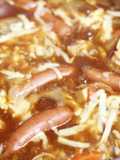 〆までおいしい～❤カレーチーズ鍋