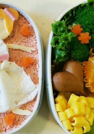 可愛いキャラ弁❤バレリーナのお弁当❤-レシピのメイン写真