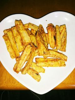 カレー味のフライドれんこん-レシピのメイン写真