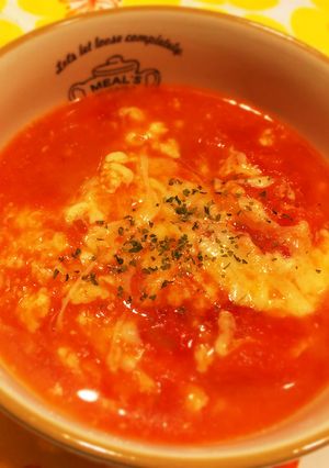 簡単 トマトチーズスープ-レシピのメイン写真