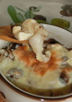 簡単めちゃ旨～お餅と豆腐の和風グラタン-レシピのメイン写真