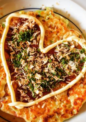 具沢山!野菜たっぷりお好み焼き-レシピのメイン写真
