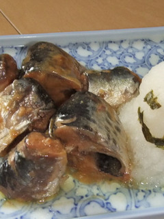 イワシ煮と大根おろしオバケ-レシピのメイン写真