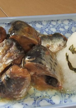 イワシ煮と大根おろしオバケ-レシピのメイン写真