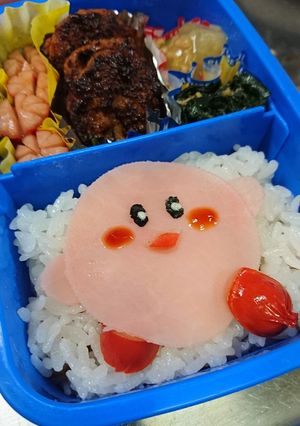 お父さんの星のカービィ弁当-レシピのメイン写真