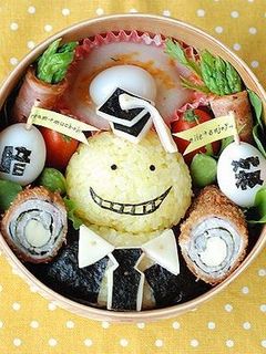 【キャラ弁】殺せんせー*暗殺教室弁当-レシピのメイン写真