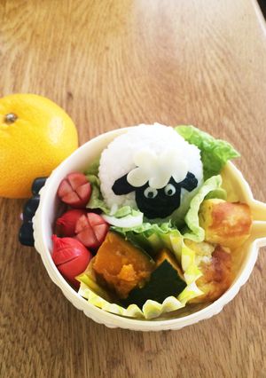 ひつじのショーンランチ-レシピのメイン写真