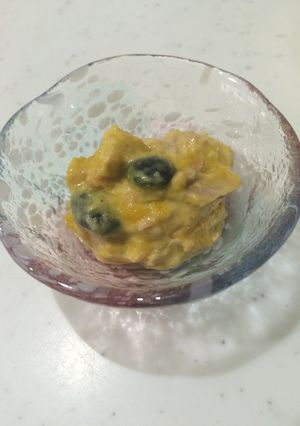 カレー風味カボチャツナサラダ-レシピのメイン写真