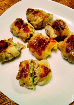 肉に肉巻く☆肉巻き餃子☆-レシピのメイン写真