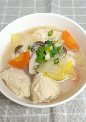 肉団子と白菜のスープ煮☆ダシダ使用-レシピのメイン写真