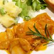 鶏と帆立の煮込み☆クリームポテト添え