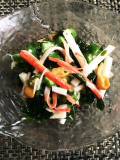 栄養満点!ねばねばサラダ-レシピのメイン写真