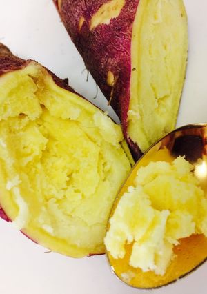 小さな焼きいもの作り方・レンジでチン！-レシピのメイン写真