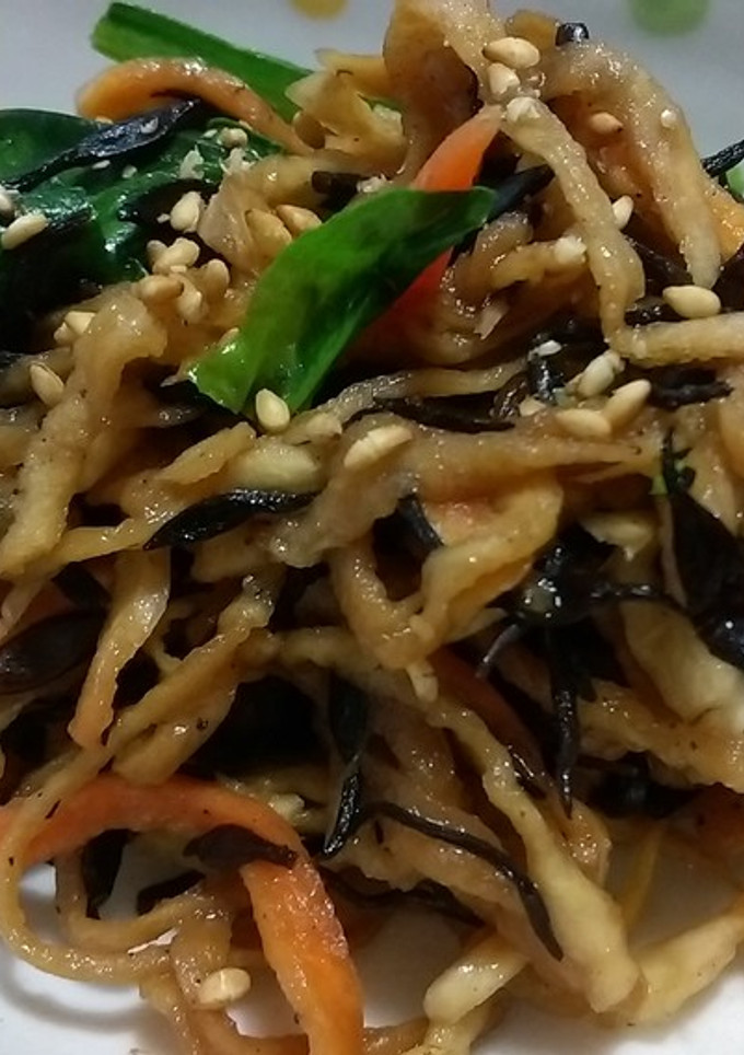 切り干し大根とひじきの煮もの-レシピのメイン写真