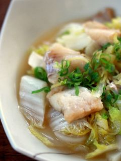 下味冷凍:タラと白菜のレンジ蒸し-レシピのメイン写真
