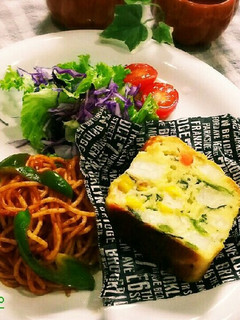 お野菜たっぷりケークサレ!-レシピのメイン写真