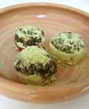 Sweet potato and red bean paste, warm ♪ Instant snack