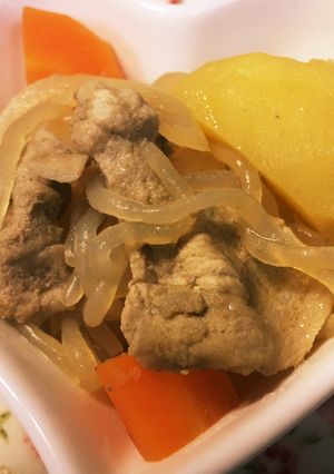 簡単 肉じゃが しらたき入り-レシピのメイン写真