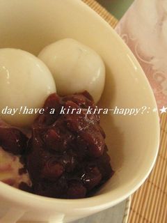 ココ♡カシス白玉-レシピのメイン写真