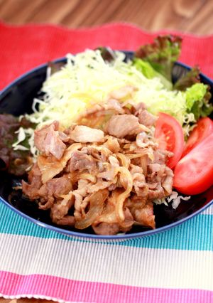 下味冷凍：豚こまのしょうが焼き-レシピのメイン写真