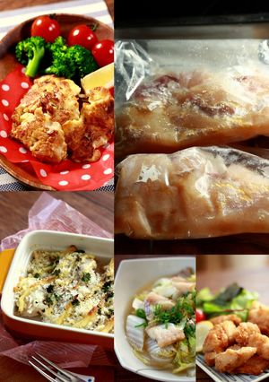 下味冷凍:タラの中華風-レシピのメイン写真