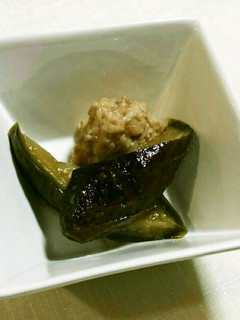 ナスと鶏団子の煮物-レシピのメイン写真