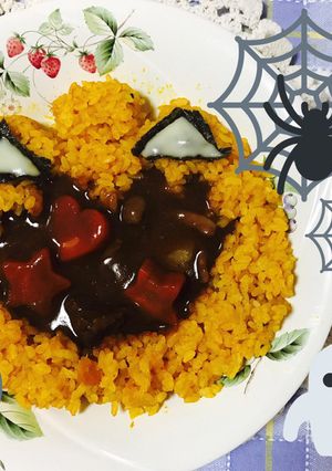 カレーでハロウィン(^о^)☆-レシピのメイン写真