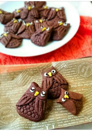 キャラ★ハロウィン★簡単ふくろうクッキー-レシピのメイン写真