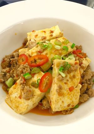 ハイアット香港のシェフに習った麻婆豆腐-レシピのメイン写真