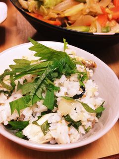 焼きサバとたくあんの混ぜごはん-レシピのメイン写真
